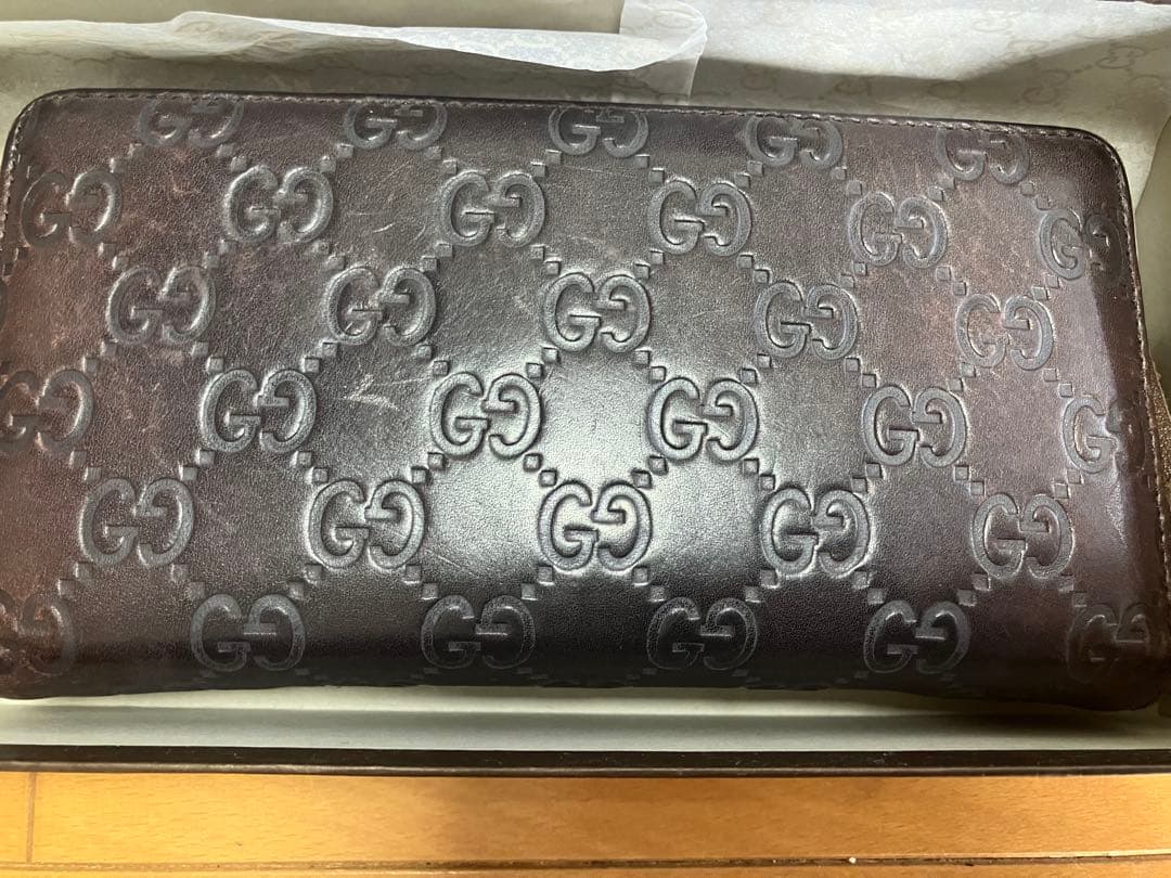 未使用保管⭐︎グッチ長財布⭐︎訳あり