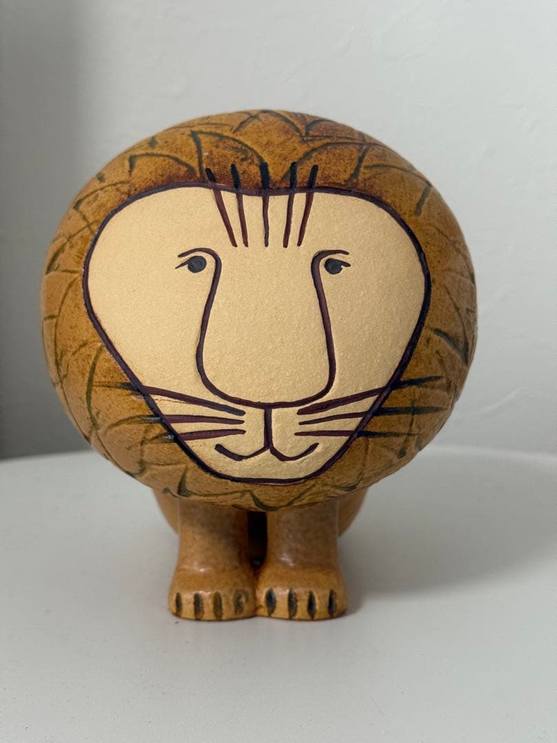 リサラーソン ライオンの置物 LISA LARSON