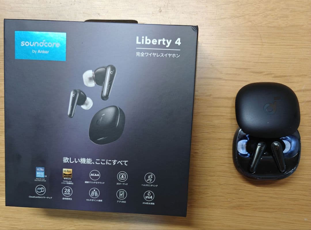 Anker Soundcore Liverty4 ブラック