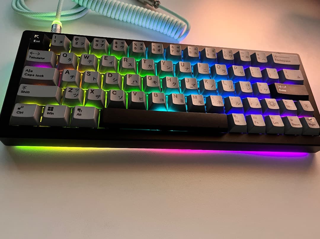 自作キーボード GH60 PTG64