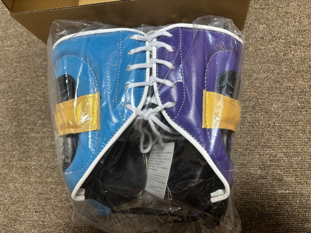 Winning ボクシングヘッドギア　パープル　スカイブルー　ゴールド　別注品