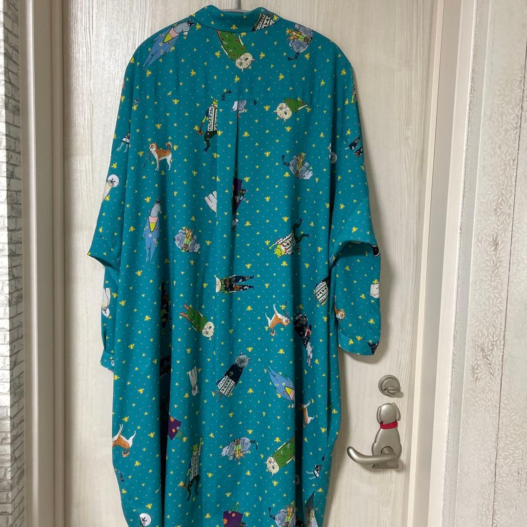 mannine マンナイン　長袖ワンピース　フリーサイズ　期間限定値下げ中❣️