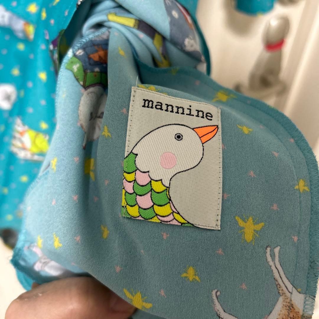 mannine マンナイン　長袖ワンピース　フリーサイズ　期間限定値下げ中❣️
