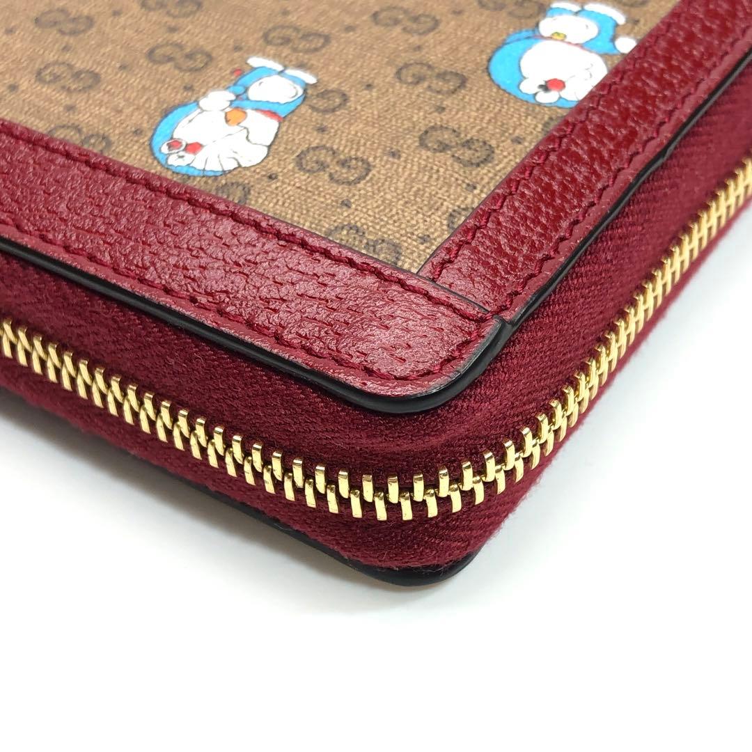 未使用✨箱付 グッチ ドラえもん コラボ GGスプリーム マーモント 長財布