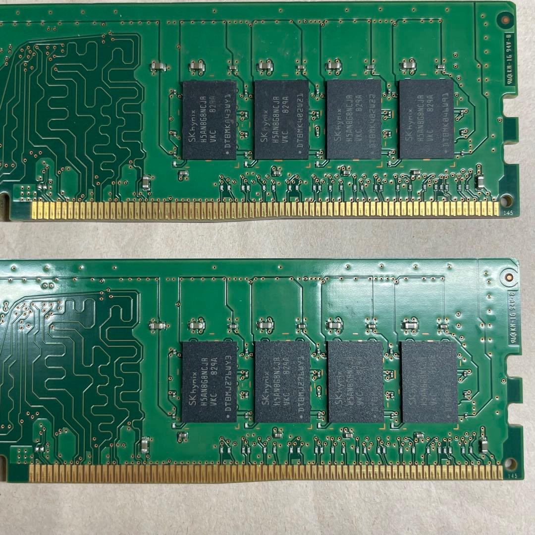 f*h様 SK hynix 32GB DDR4 2666MHz メモリ 16GB