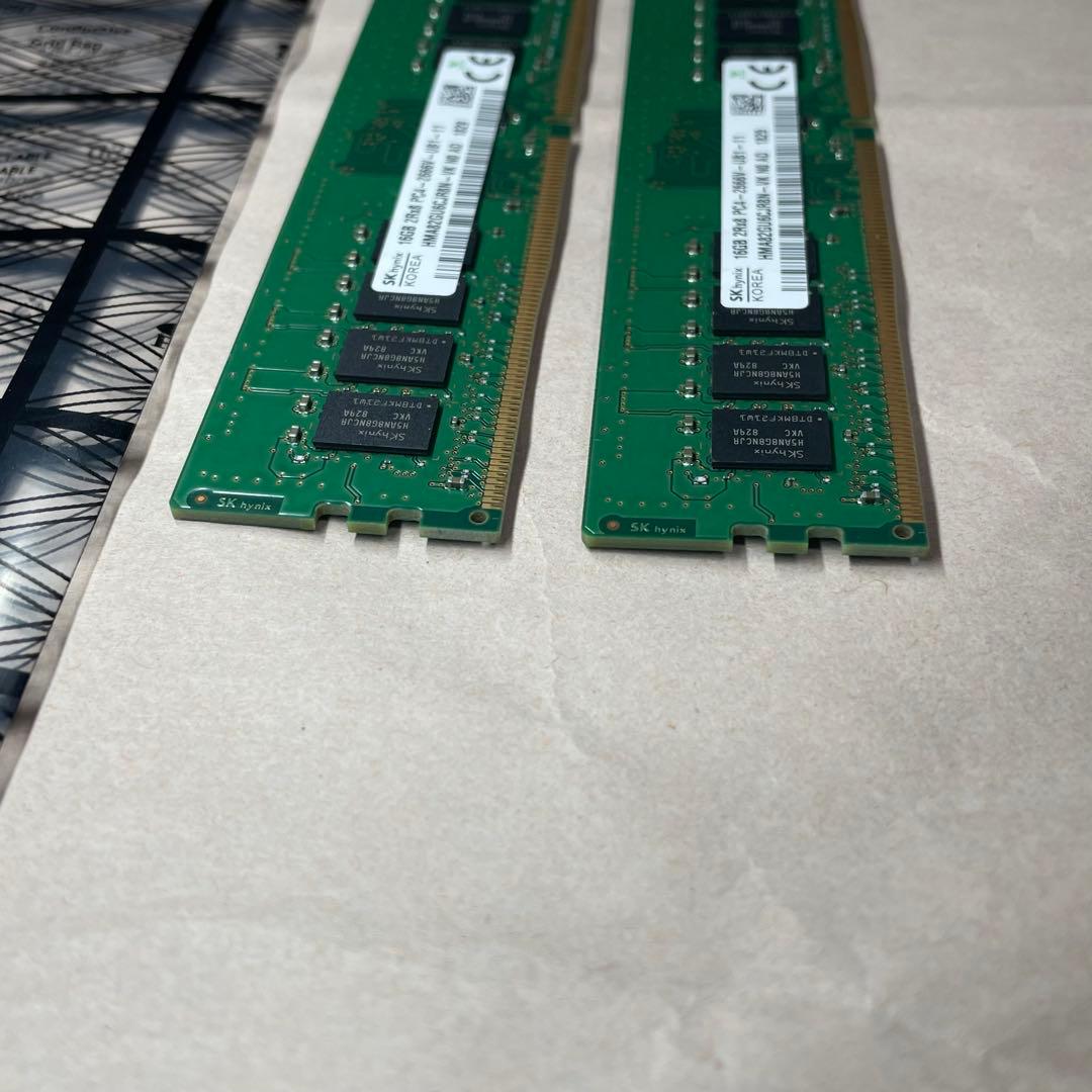 f*h様 SK hynix 32GB DDR4 2666MHz メモリ 16GB