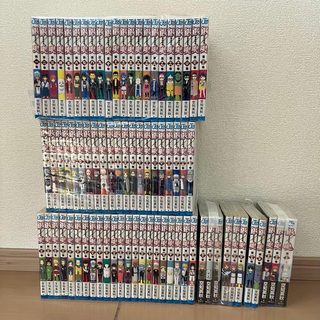 K*I様 銀魂　1巻〜77巻　76巻なし