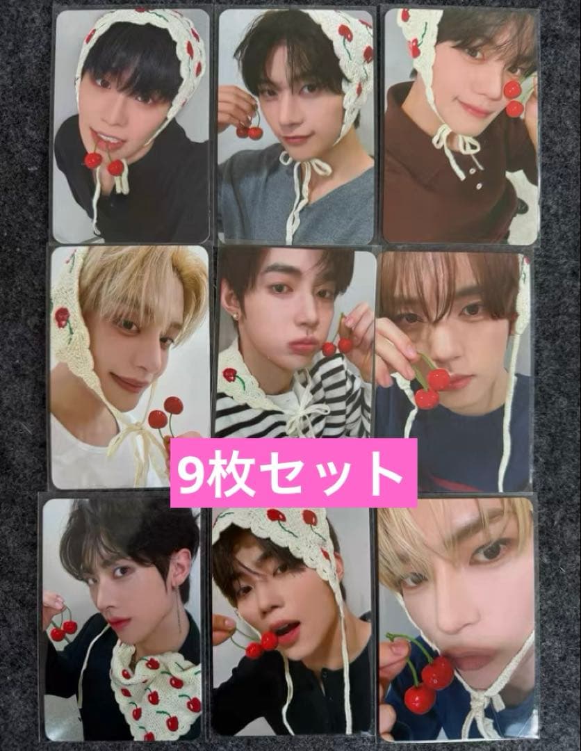 zerobaseone　muvve シンガポール　サイン会　トレカ　9枚セット