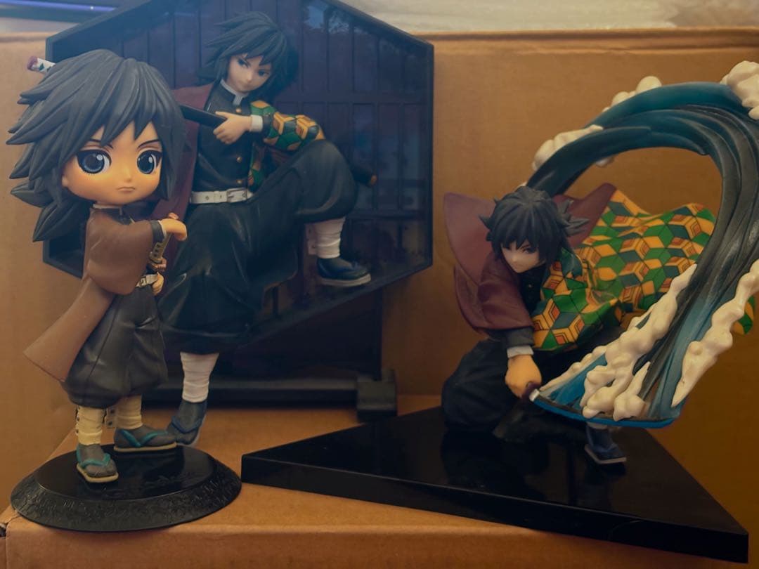 鬼滅の刃 冨岡義勇 3体セット 値下げ中