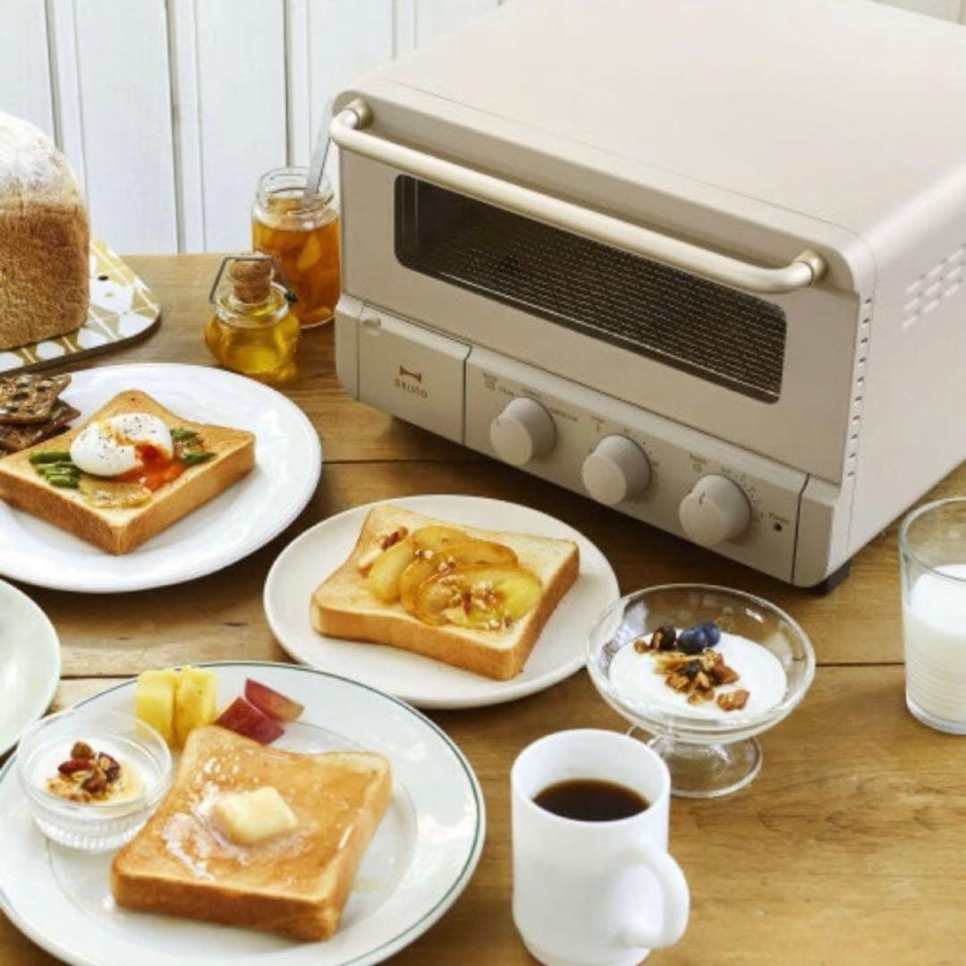 BRUNO スチーム＆ベイクトースター グレージュ　新品未開封