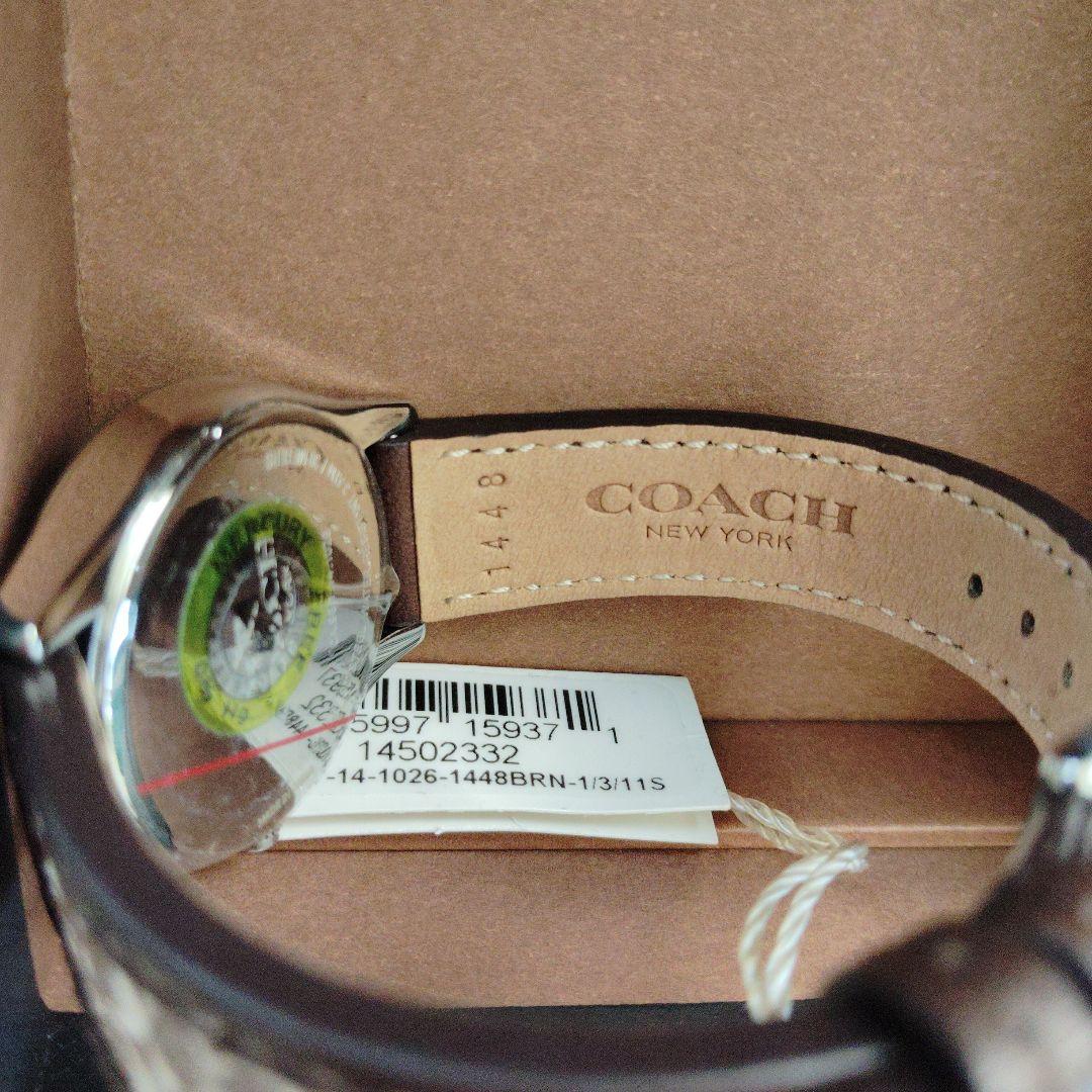 新品　コーチ　時計