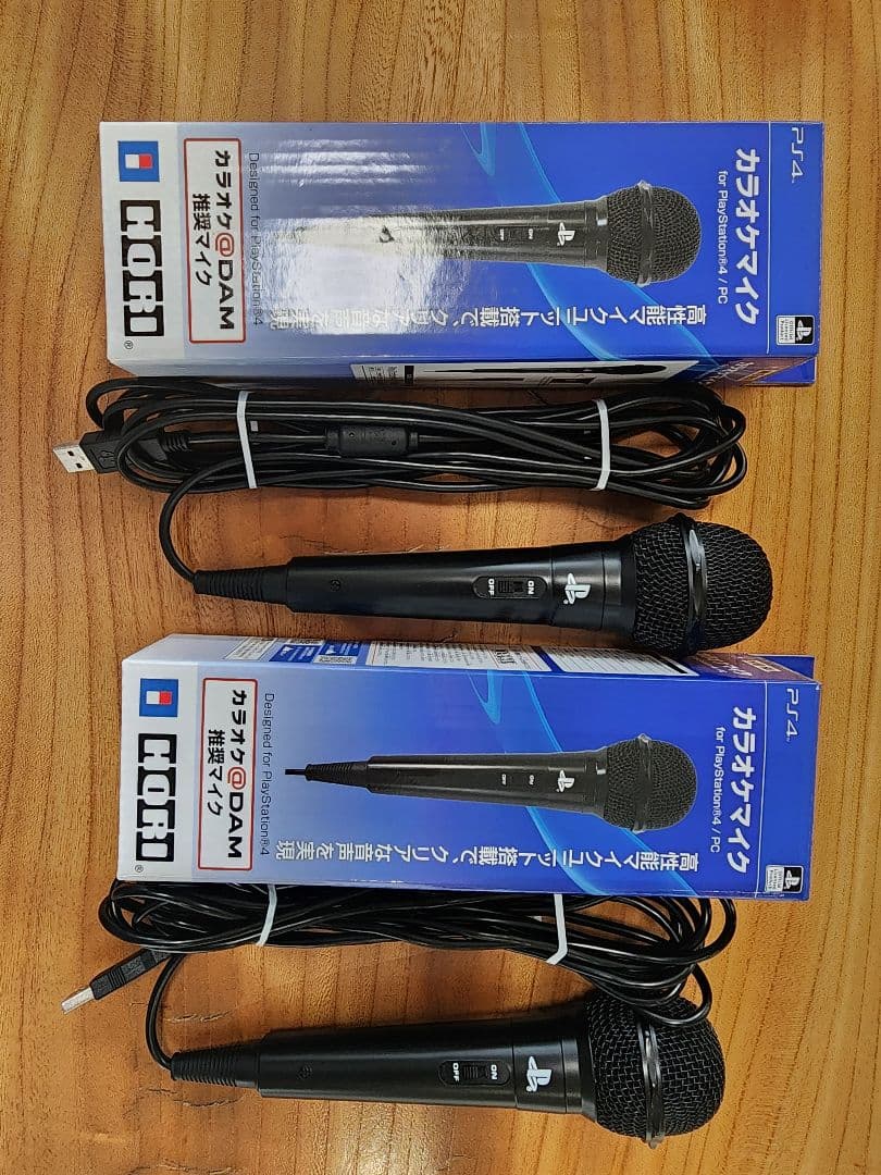 ★2個セット★カラオケマイク for PlayStation 4／PC