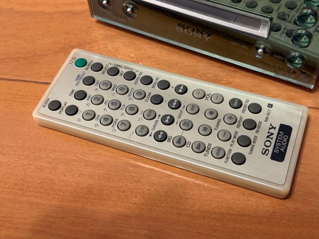 SOMY MDコンポ CMT-C7NT ジャンク