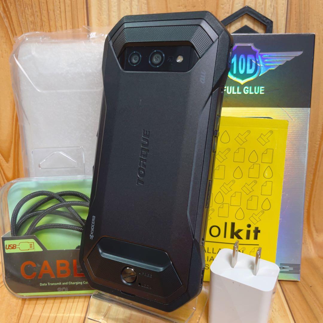 SIMフリー 本体 京セラ TORQUE 5G 128GB ブラック 304T