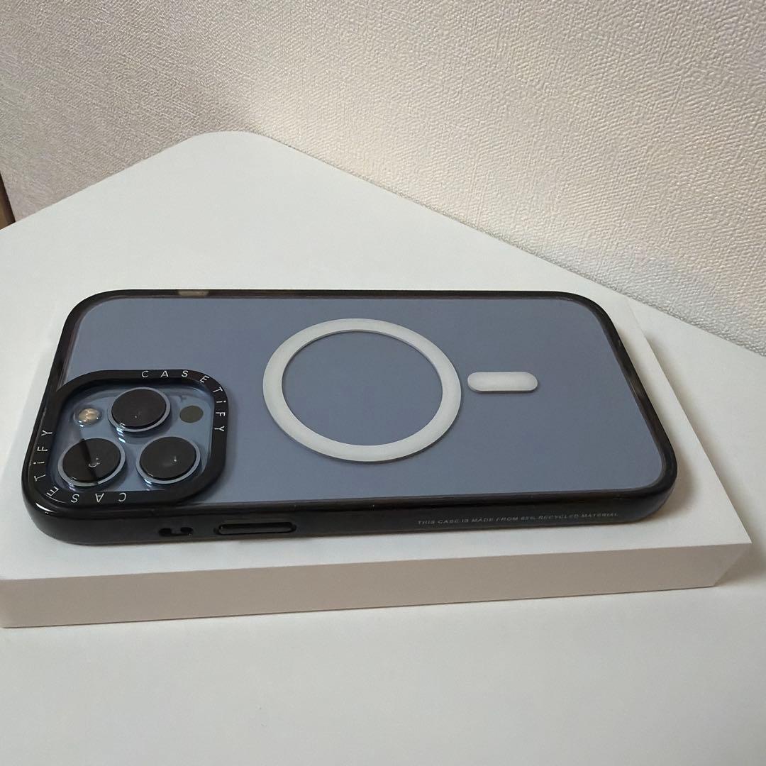 【ケース＆純正ケーブル付】iPhone13 Pro Max シエラブルー 256