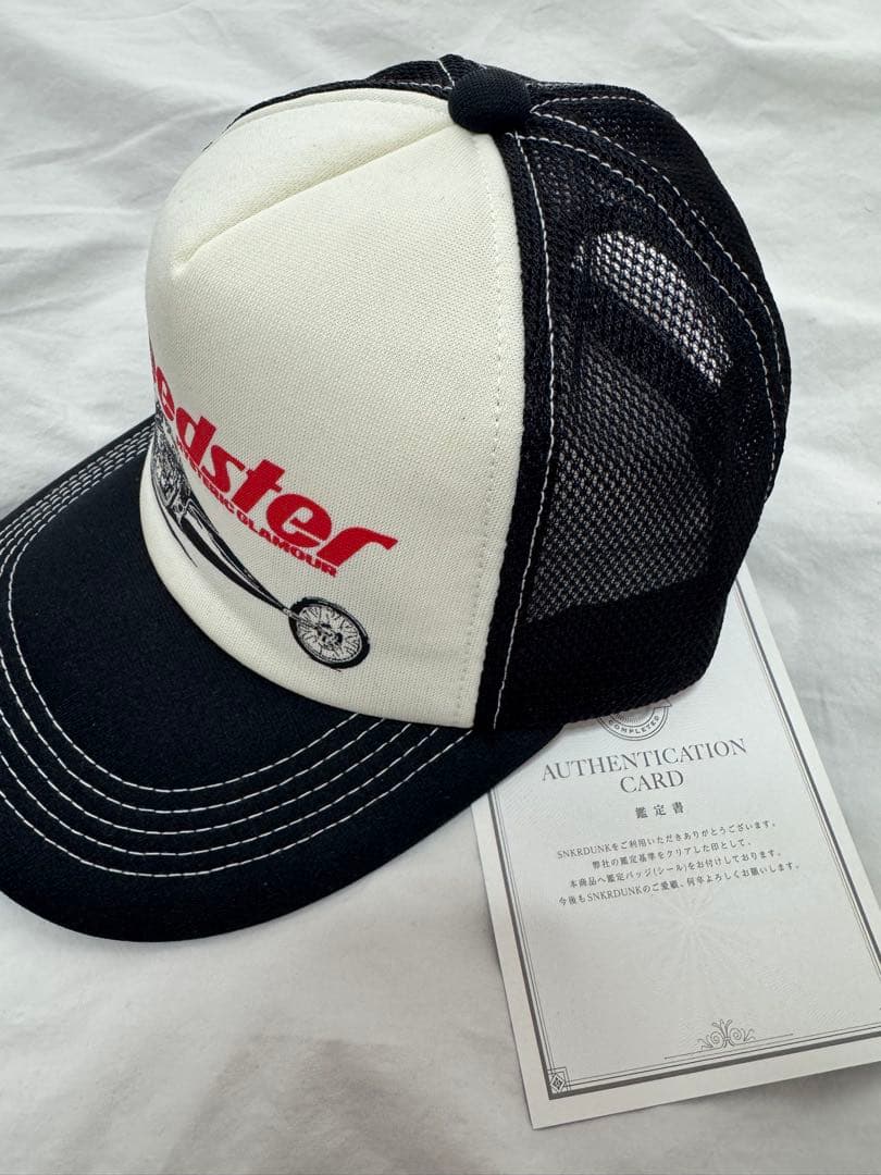 HYSTERIC GLAMOUR Speedster メッシュキャップ ブラック