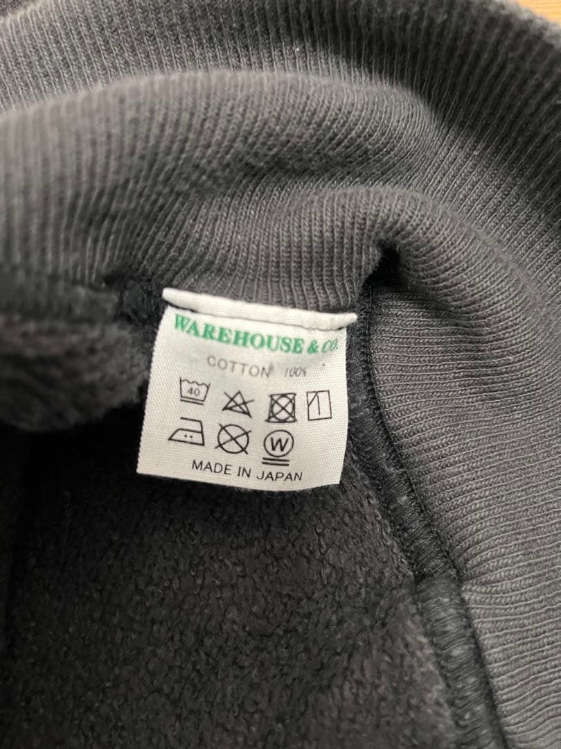 WAREHOUSE lot 401 スウェット　size40 スミクロ