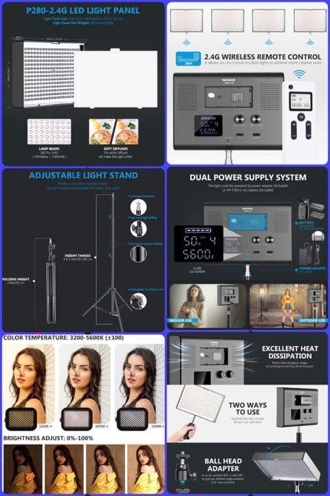 自宅が撮影スタジオに早替わり❣テレビロケにも使われる実力派♪❤撮影照明キット