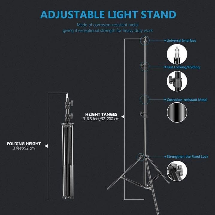自宅が撮影スタジオに早替わり❣テレビロケにも使われる実力派♪❤撮影照明キット
