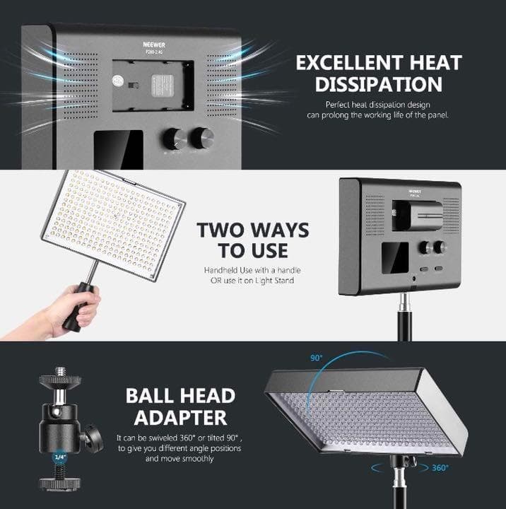 自宅が撮影スタジオに早替わり❣テレビロケにも使われる実力派♪❤撮影照明キット