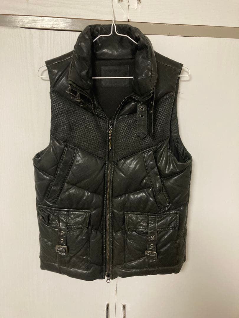 14th Addiction ダウンベスト　ロイヤルフラッシュ