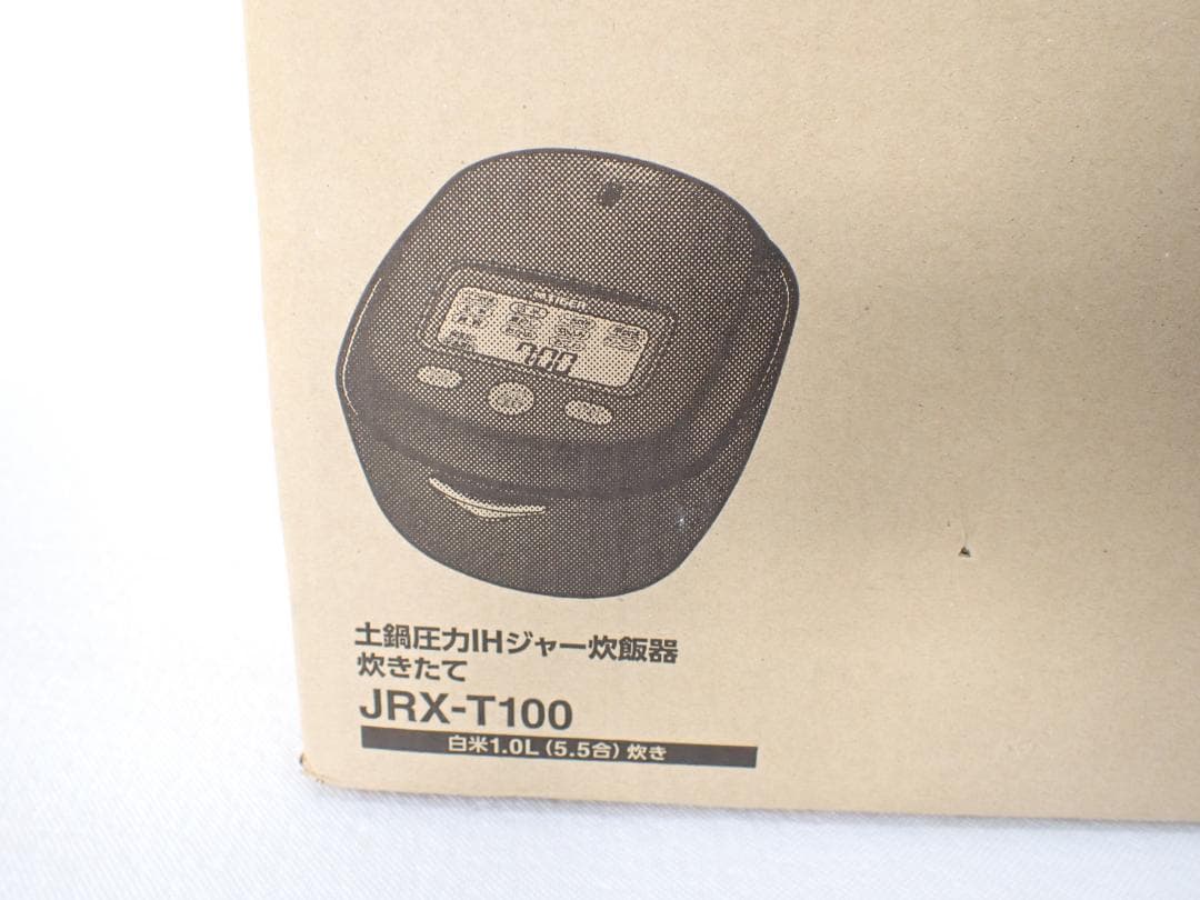 TIGER 土鍋圧力IHジャー 炊飯器 JRX-T100-KT 5.5合　a