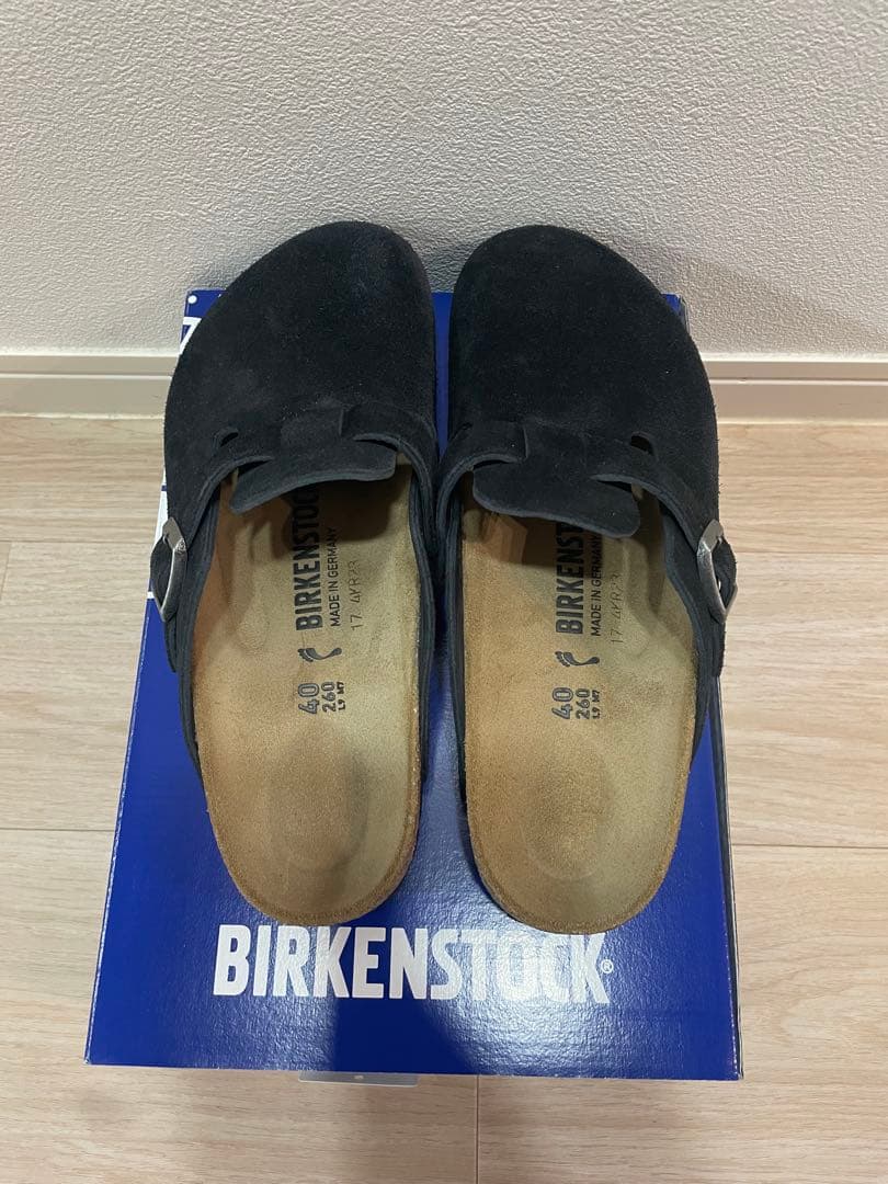 BNRFTBLさま専用 BIRKENSTOCK ボストン　ブラック　40