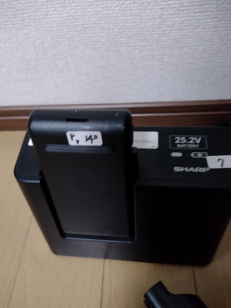 シャープ★掃除機★EC-PR9-B★2023年製★バッテリー新品と同等★7