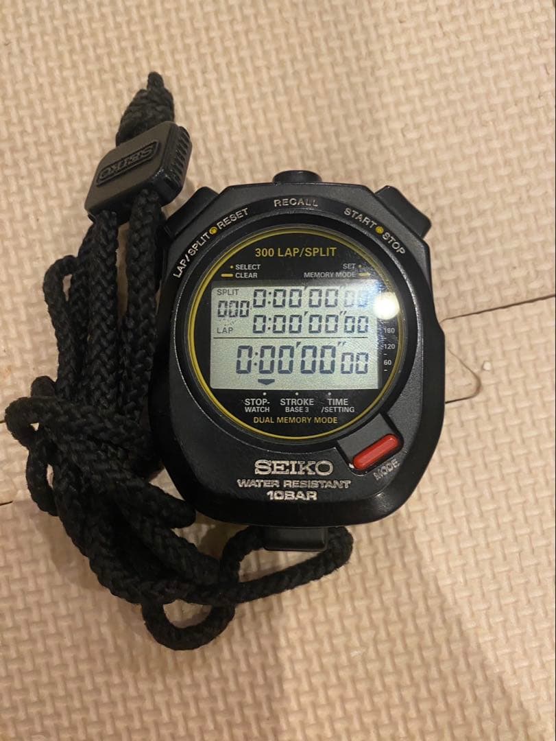 SEIKO S141-0AA0 デジタル スイミングマスター