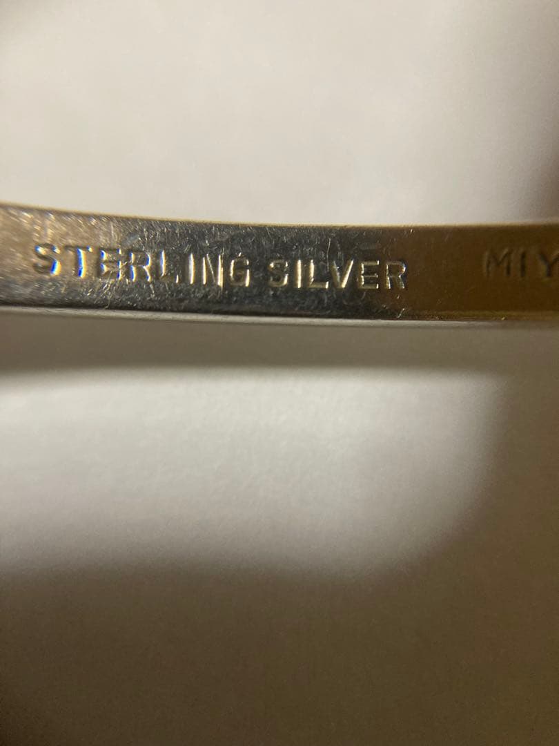 シルバー（ S T E R L I N G)スプーン（記念ロゴ？）