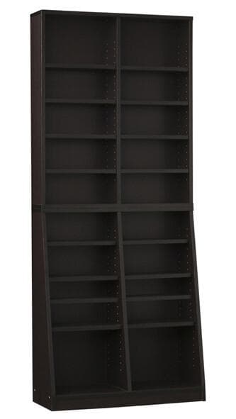 ★２台購入分　大容量　ホームシェルフ　W75　本棚　稼働棚　ＣＤ　ＤＶＤ　収納棚