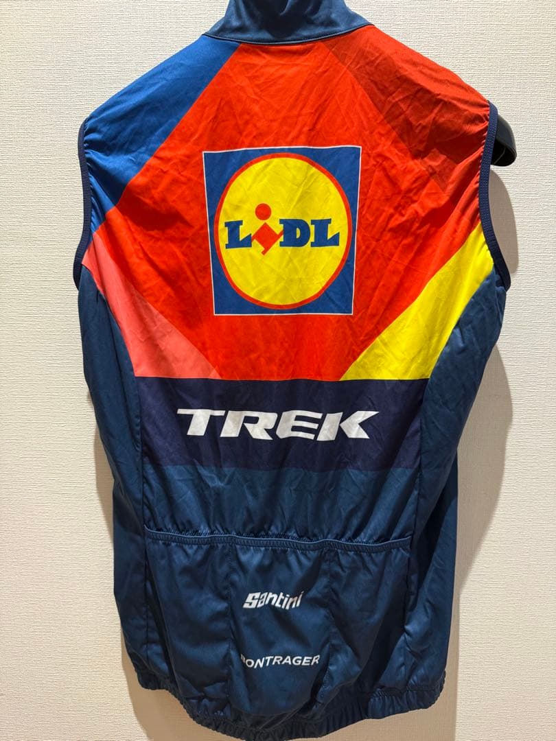 選手支給品　Lidl-TREK リドル　 トレック　サイクルベスト　サイズM
