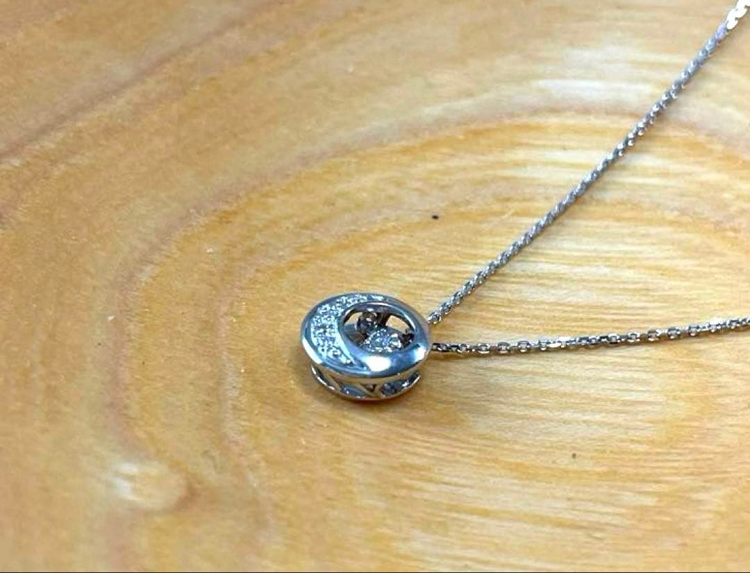 festaria Wish upon a star プラチナ ネックレス ダイヤ