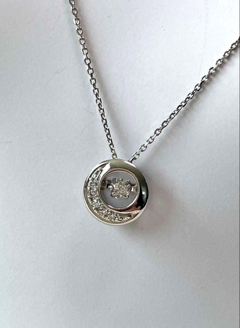 festaria Wish upon a star プラチナ ネックレス ダイヤ