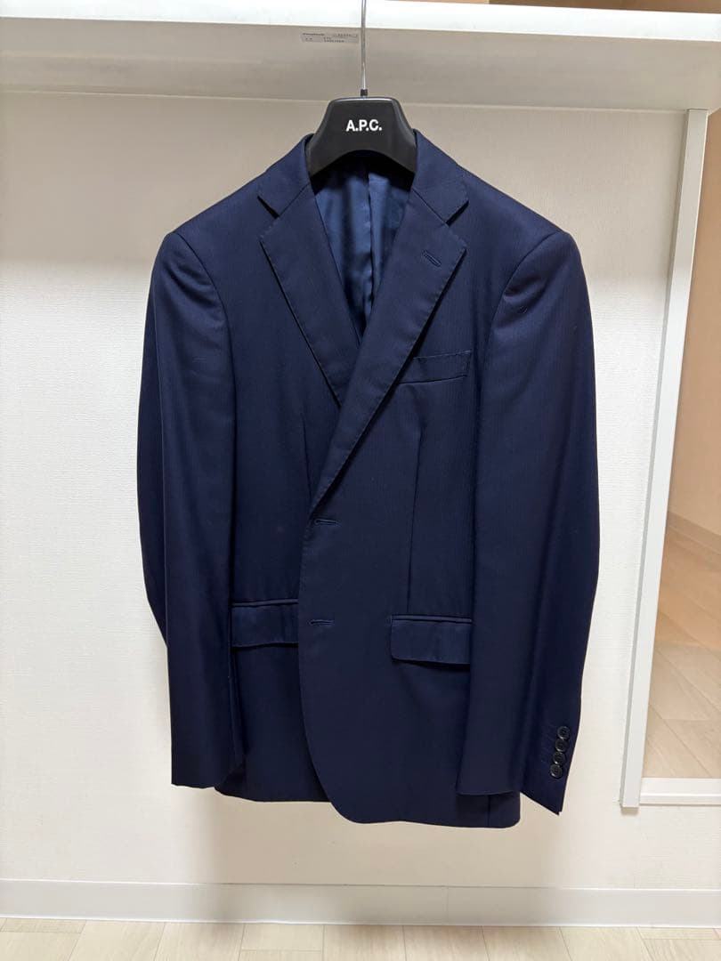 TOMORROWLAND ネイビー ビジネススーツ サイズ44