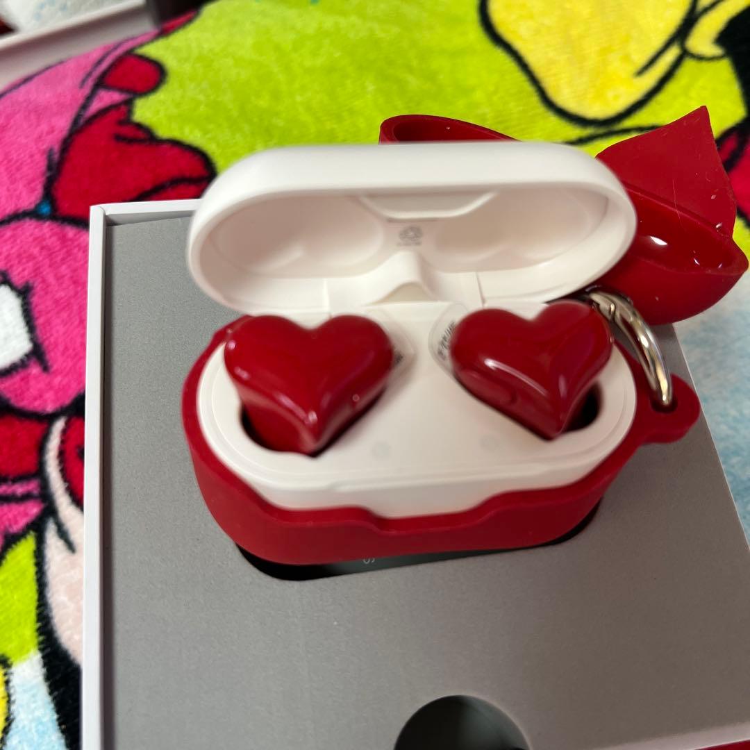 HeartBuds Pro レッドワイヤレスイヤフォン 限定品1年間の保証付き❣️