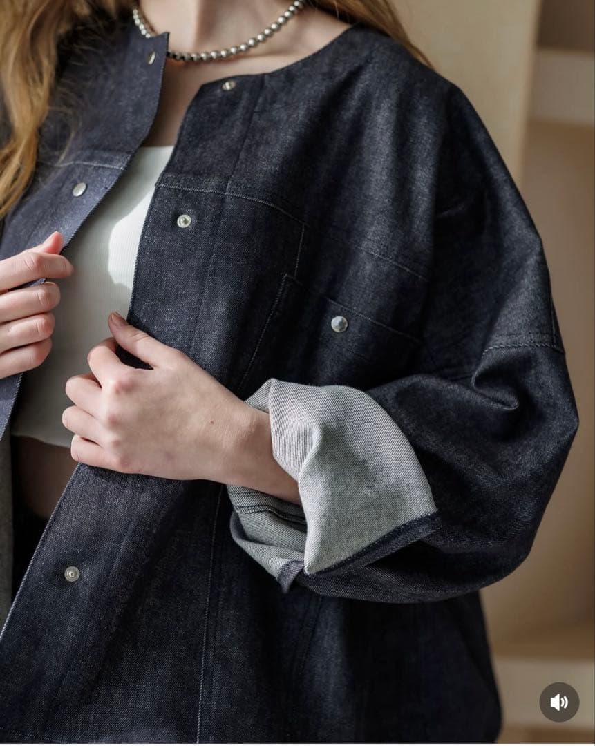 Liten ヨクバリデニムジャケット　タグ付き