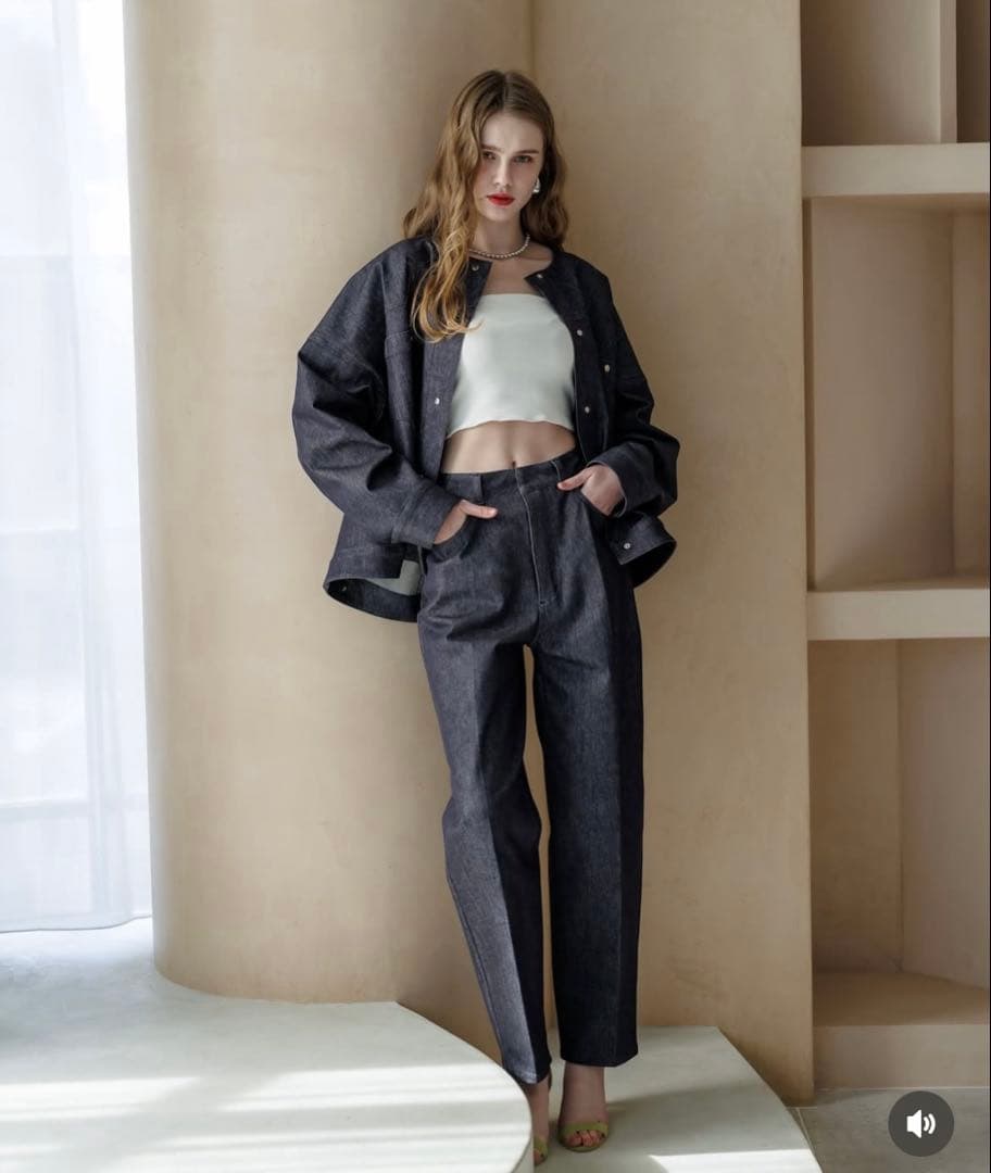 Liten ヨクバリデニムジャケット　タグ付き