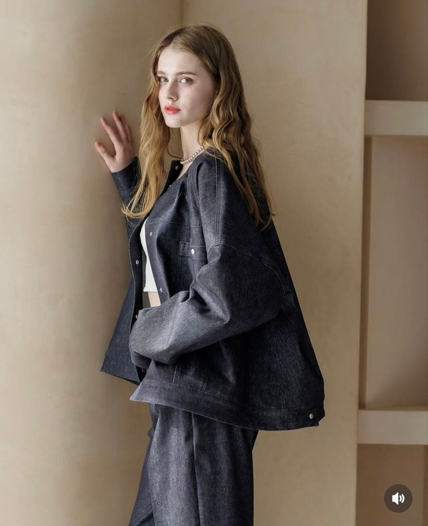 Liten ヨクバリデニムジャケット　タグ付き