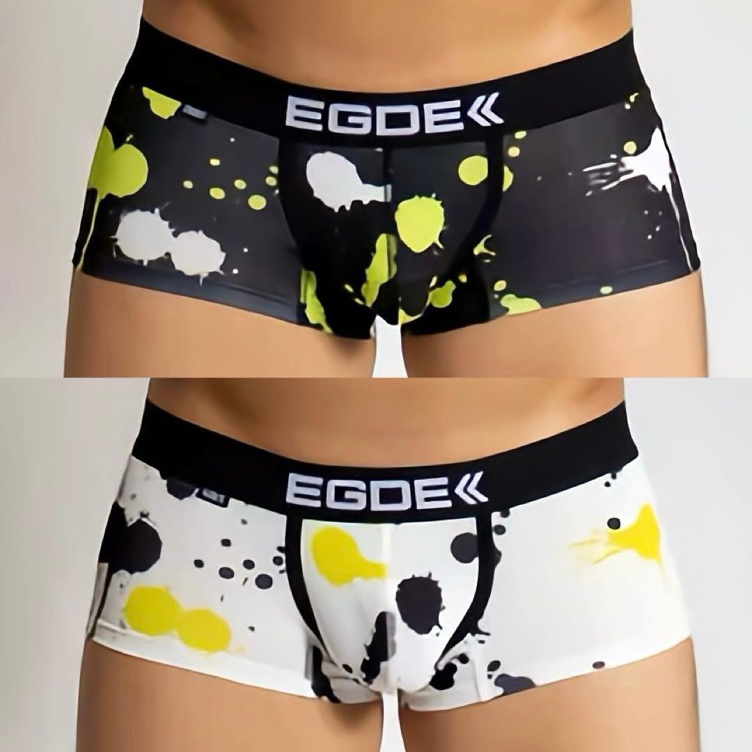 EGDE エッジ　PAINTED ペイント　ボクサー　ローライズ　サイズS