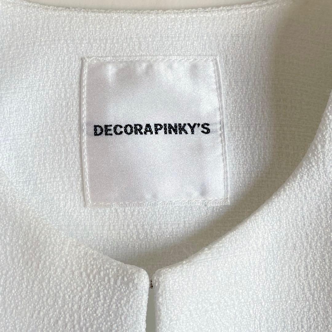 清楚!!白×ネイビー＊フォーマル 120 入学 卒園 発表会 七五三⋈女の子