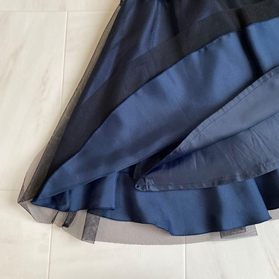 清楚!!白×ネイビー＊フォーマル 120 入学 卒園 発表会 七五三⋈女の子