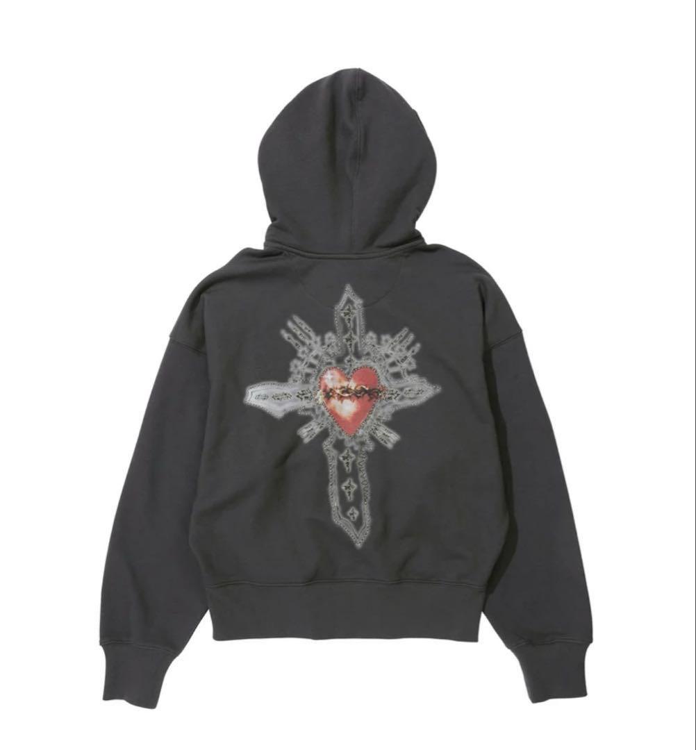 SCULPTOR Beaded Saint Hoodie Zip-Up パーカー