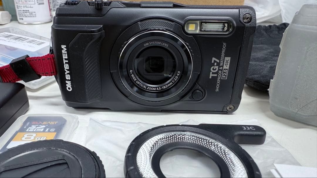オリンパスTG-7 シャッター100回以下 付属品多数