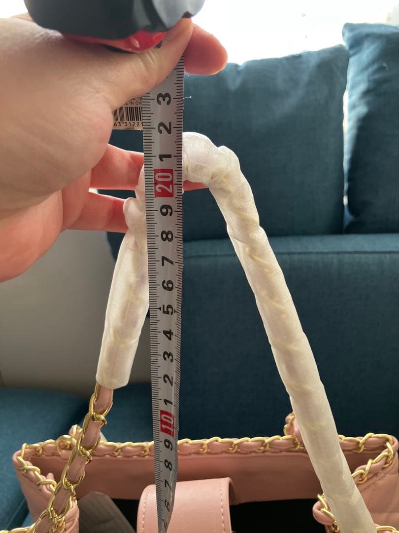 新品　CHANEL マトラッセ　ピンク　チェーン　ゴールド　ノベルティ 難有