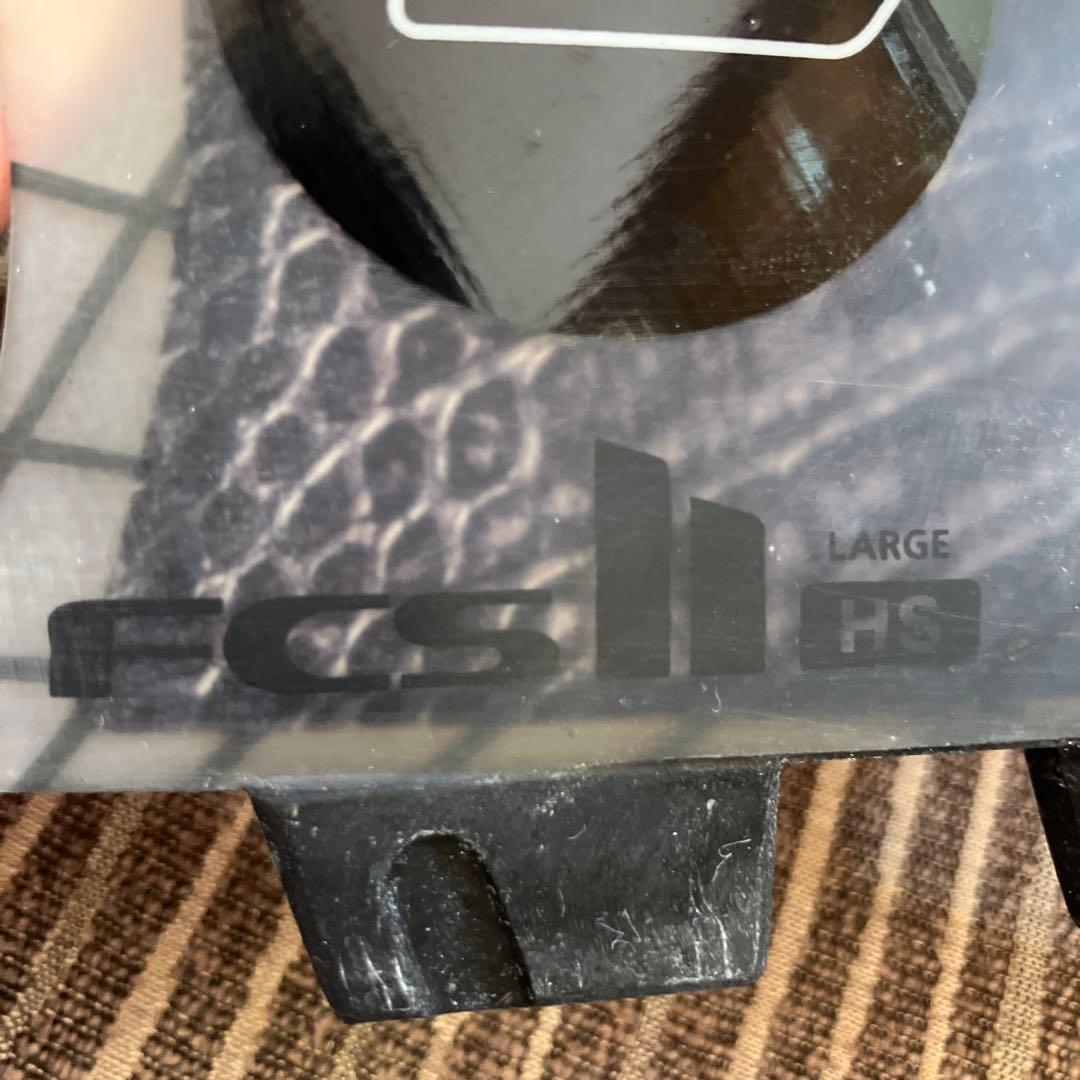 FCS トライフィン ブラック/グレー