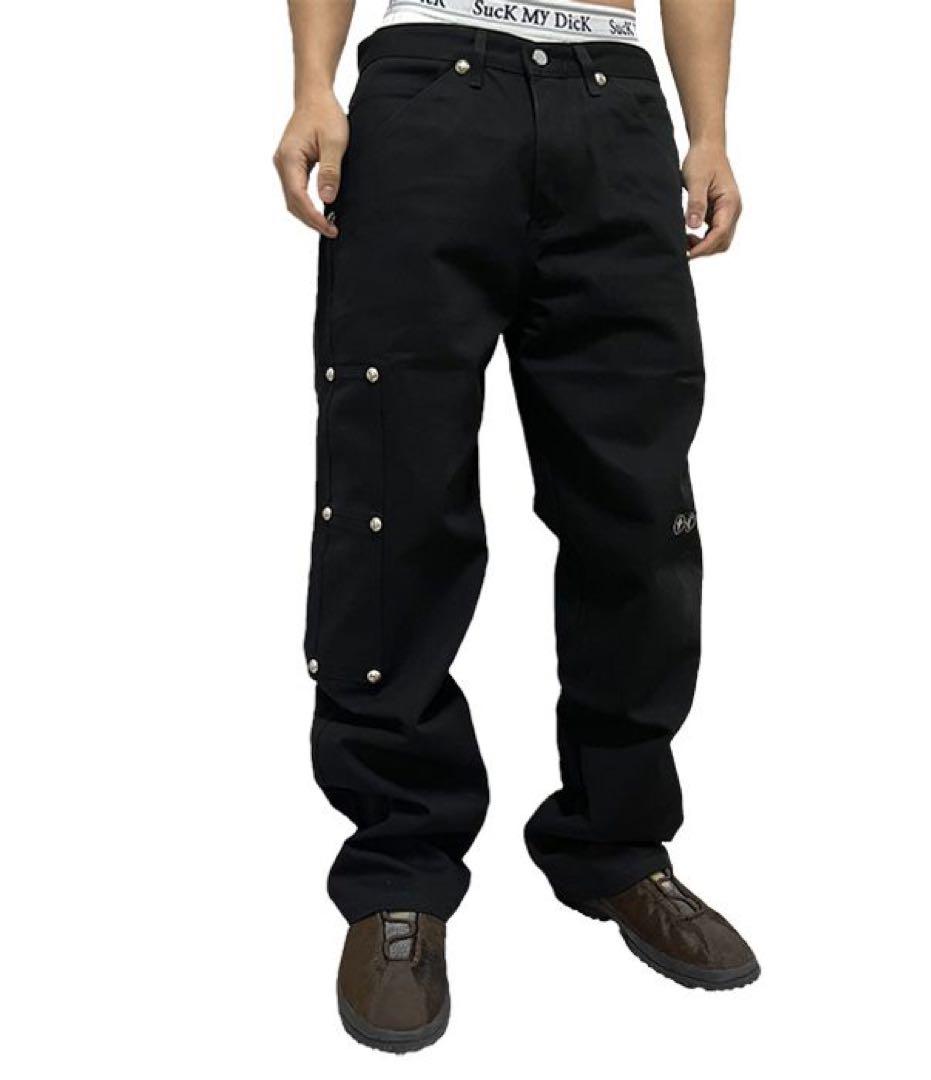 THUG CLUB ブラック ワークパンツ　サグクラブ　正規品