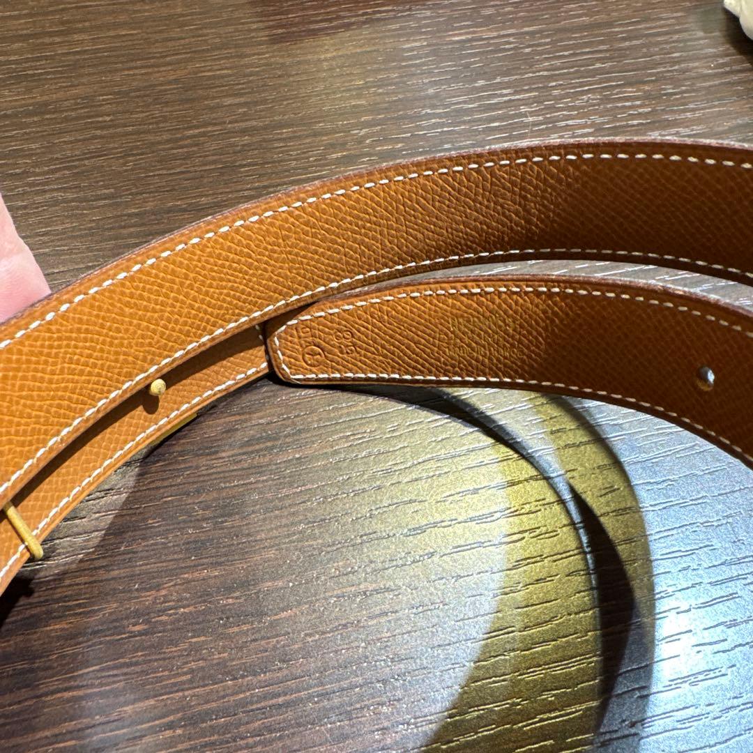 Hermès コンスタンスミニベルト ブラック/ブラウン リバーシブル エルメス