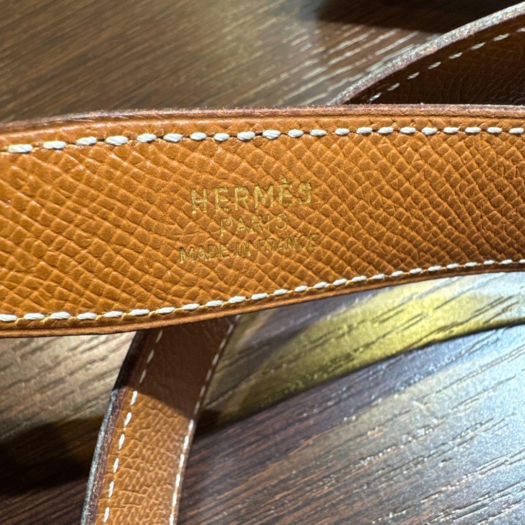 Hermès コンスタンスミニベルト ブラック/ブラウン リバーシブル エルメス