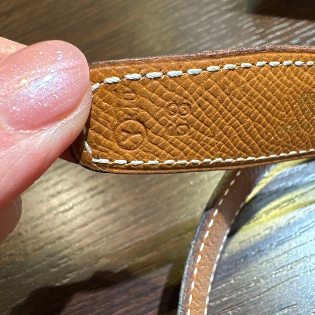 Hermès コンスタンスミニベルト ブラック/ブラウン リバーシブル エルメス